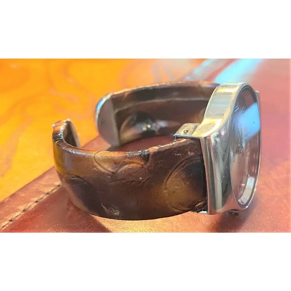 Women's Ecosse P952 Watch, Bangle Bracelet, Silver Tone, Band Covered